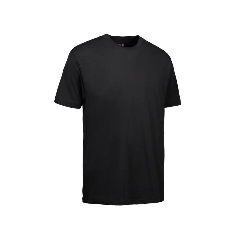Heute im Angebot: T-Shirt 0500 von ID / Farbe: schwarz / 100% BAUMWOLLE in der Region Nauen