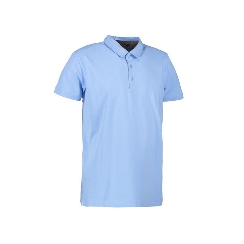 Heute im Angebot: Business Herren Poloshirt | Stretch 534 von ID / Farbe: hellblau / 95% BAUMWOLLE 5% ELASTANE in der Region Hannover