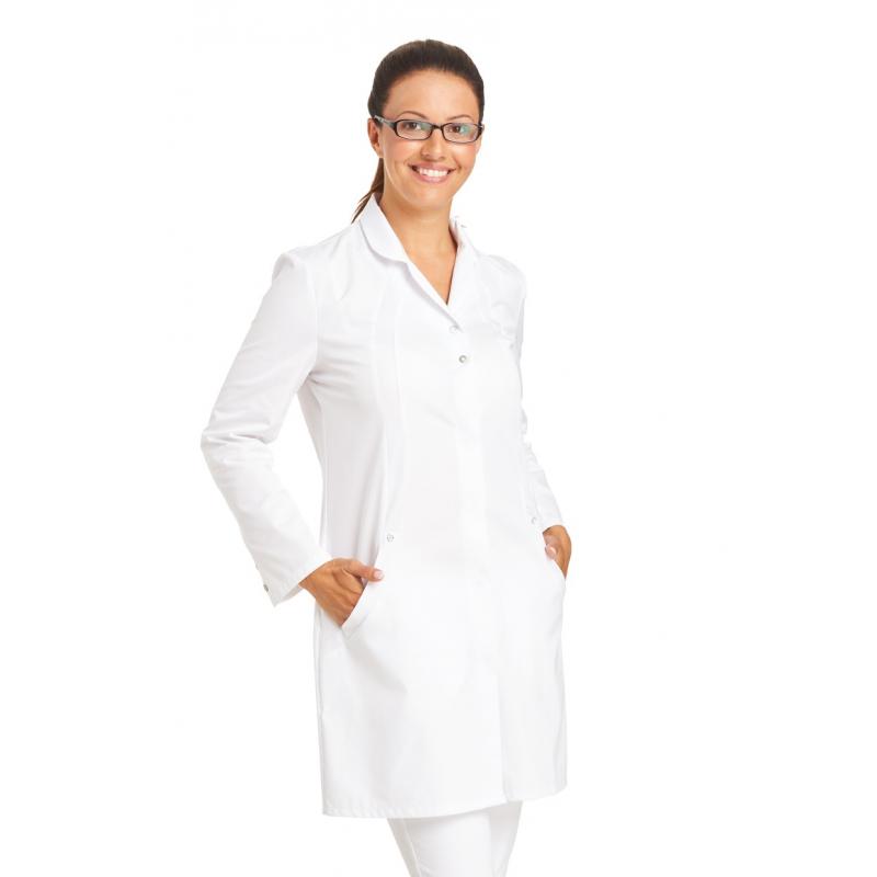 Heute im Angebot: Damenmantel 2559 von LEIBER / Farbe: weiß / 50 % Baumwolle 50 % Polyester in der Region Herford