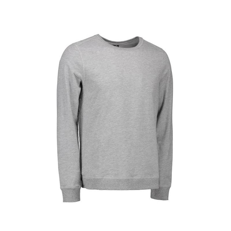 Heute im Angebot: Herren - Sweatshirt CORE O-Neck Sweat 615 von ID / Farbe: grau / 50% BAUMWOLLE 50% POLYESTER in der Region Ketzin