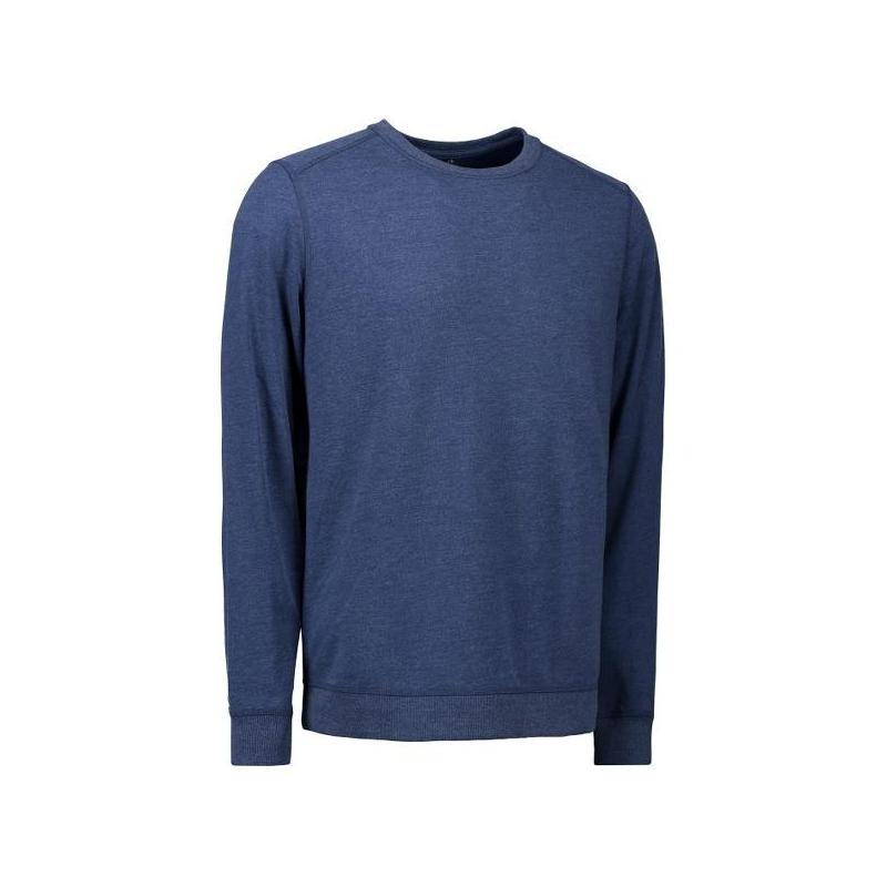 Heute im Angebot: Herren - Sweatshirt CORE O-Neck Sweat 615 von ID / Farbe: blau / 50% BAUMWOLLE 50% POLYESTER in der Region Werder