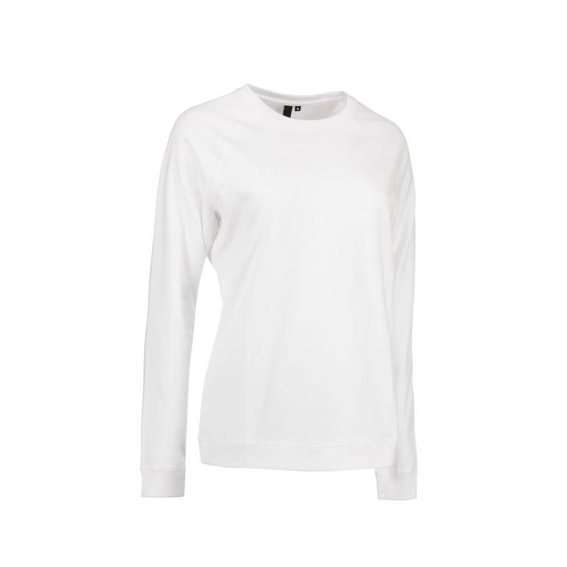 Heute im Angebot: Damen - Sweatshirt CORE O-Neck Sweat 616 von ID / Farbe: weiß / 50% BAUMWOLLE 50% POLYESTER in der Region Wesel