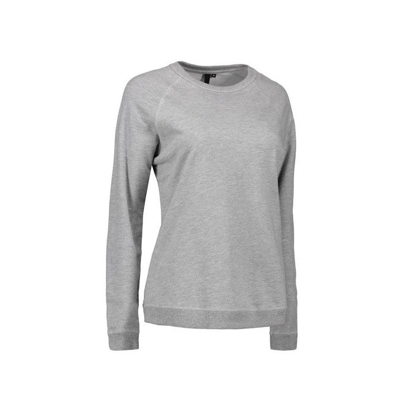 Heute im Angebot: Damen - Sweatshirt CORE O-Neck Sweat 616 von ID / Farbe: grau / 50% BAUMWOLLE 50% POLYESTER in der Region Am Mellensee
