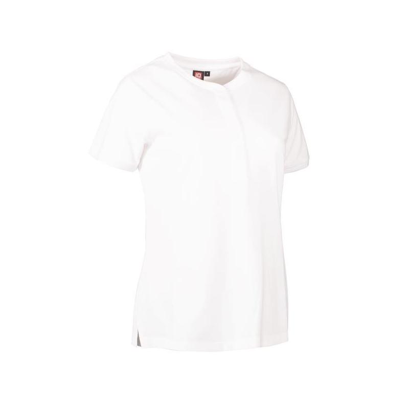 Heute im Angebot: PRO Wear CARE Damen Poloshirt 375 von ID / Farbe: weiß / 50% BAUMWOLLE 50% POLYESTER in der Region Berlin Karlshorst