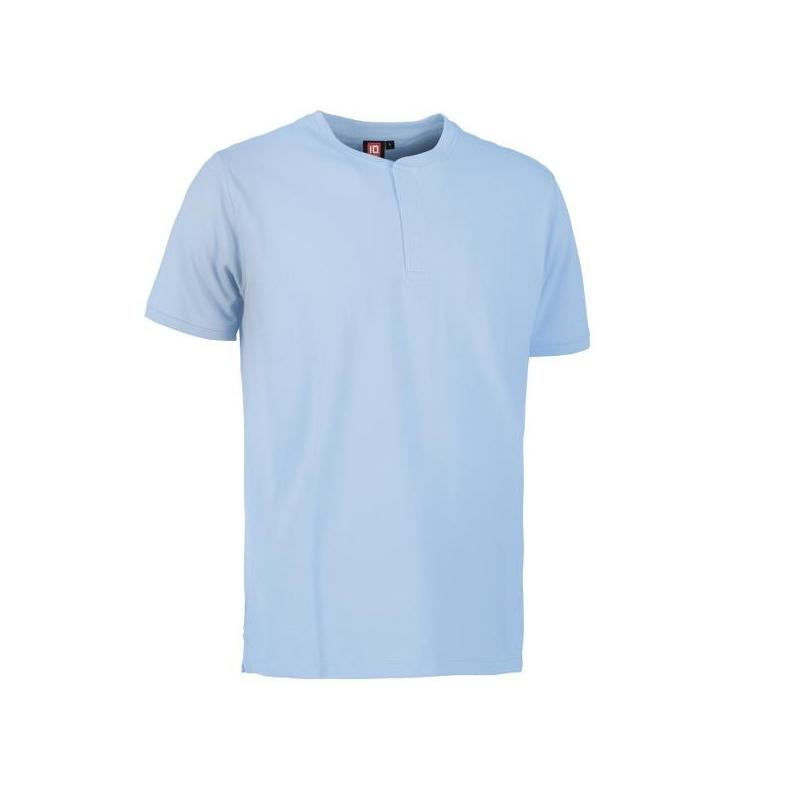 Heute im Angebot: PRO Wear CARE Herren Poloshirt 374 von ID / Farbe: hellblau / 50% BAUMWOLLE 50% POLYESTER in der Region Dormagen