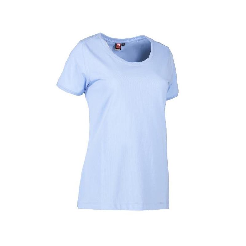 Heute im Angebot: PRO Wear CARE O-Neck Damen T-Shirt 371 von ID / Farbe: hellblau / 60% BAUMWOLLE 40% POLYESTER in der Region Marburg