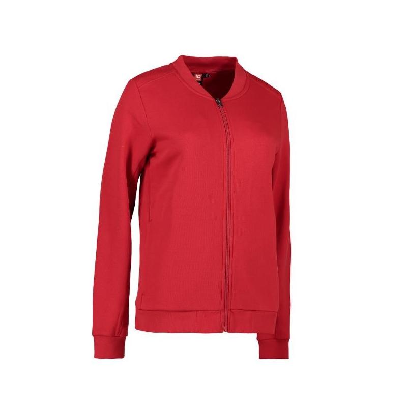 Heute im Angebot: PRO Wear Cardigan Damen 367 von ID / Farbe: rot / 60% BAUMWOLLE 40% POLYESTER in der Region Baruth