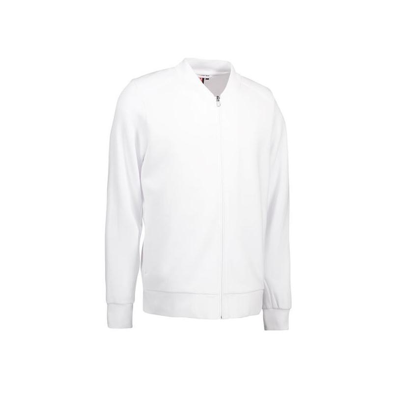 Heute im Angebot: PRO Wear Cardigan Herren 366 von ID / Farbe: weiß / 60% BAUMWOLLE 40% POLYESTER in der Region Baden-Baden