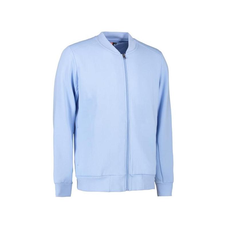Heute im Angebot: PRO Wear Cardigan Herren 366 von ID / Farbe: hellblau / 60% BAUMWOLLE 40% POLYESTER in der Region Wuppertal