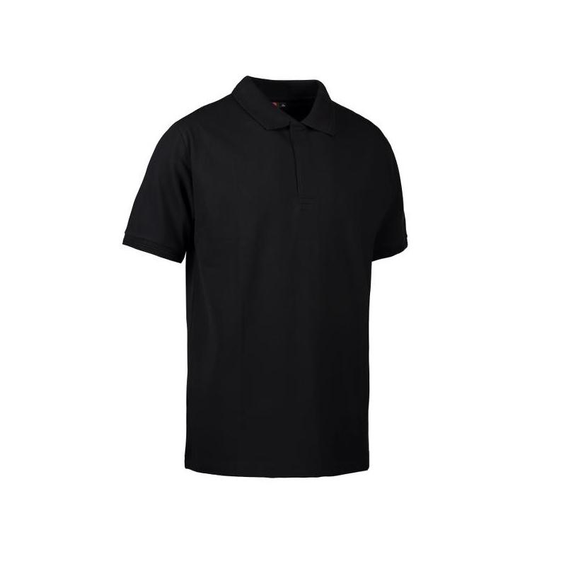 Heute im Angebot: PRO Wear Poloshirt Herren 330 von ID / Farbe: schwarz / 50% BAUMWOLLE 50% POLYESTER in der Region Stahnsdorf