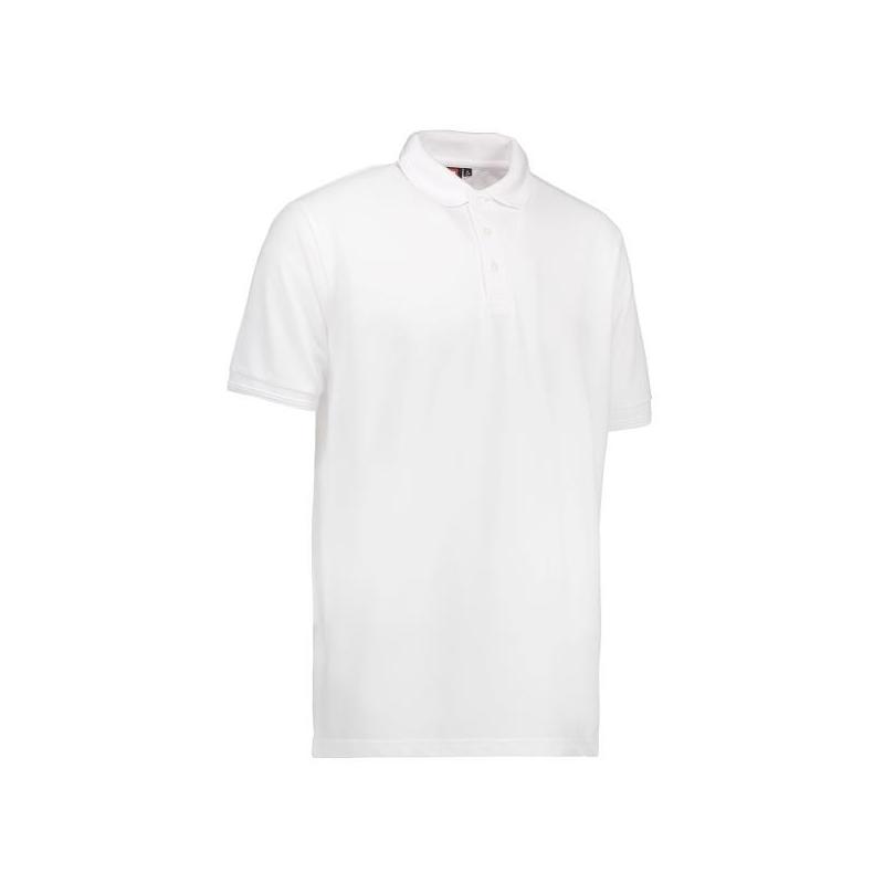Heute im Angebot: PRO Wear Herren Poloshirt | ohne Tasche 324 von ID / Farbe: weiß / 50% BAUMWOLLE 50% POLYESTER in der Region Berlin Biesdorf