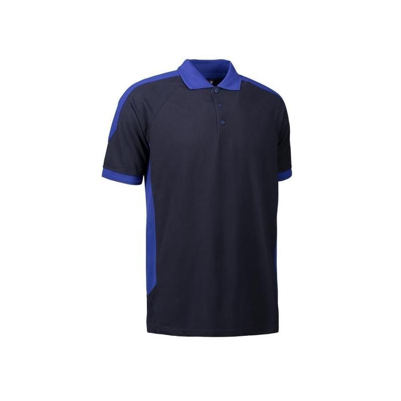 Heute im Angebot: PRO Wear Herren Poloshirt 322 von ID / Farbe: navy / 50% BAUMWOLLE 50% POLYESTER in der Region Meißen