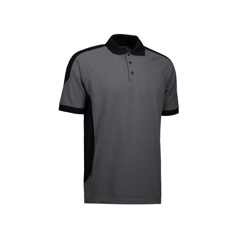 Heute im Angebot: PRO Wear Herren Poloshirt 322 von ID / Farbe: grau / 50% BAUMWOLLE 50% POLYESTER in der Region Mittenwalde