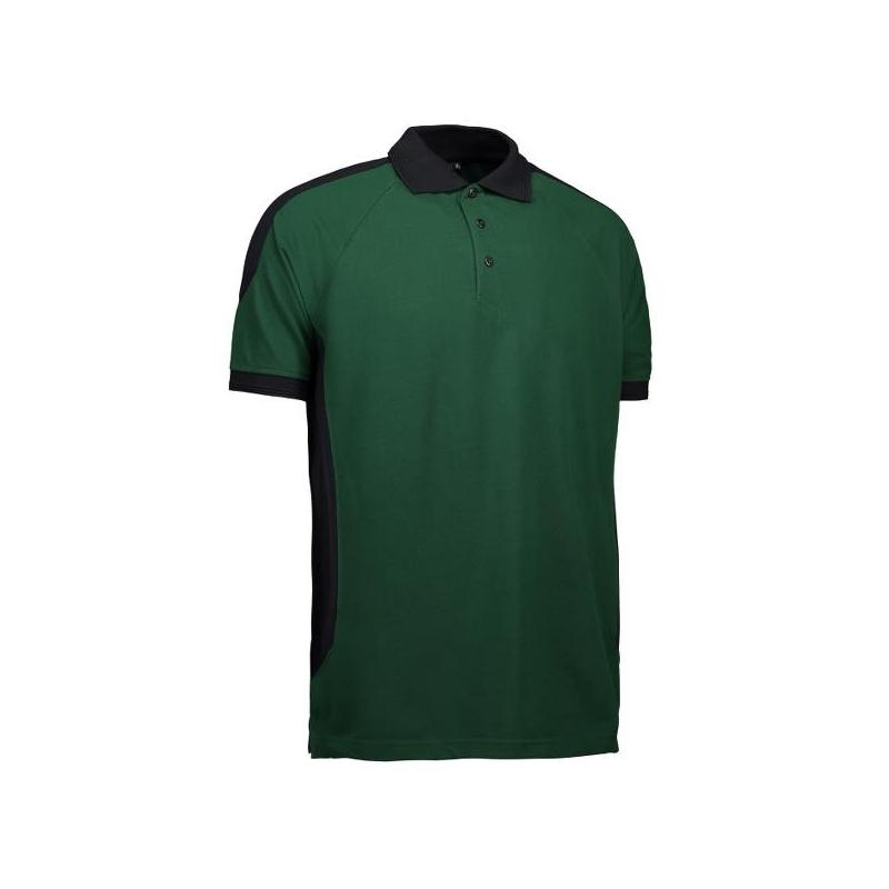 Heute im Angebot: PRO Wear Herren Poloshirt 322 von ID / Farbe: grün / 50% BAUMWOLLE 50% POLYESTER in der Region Berlin Britz