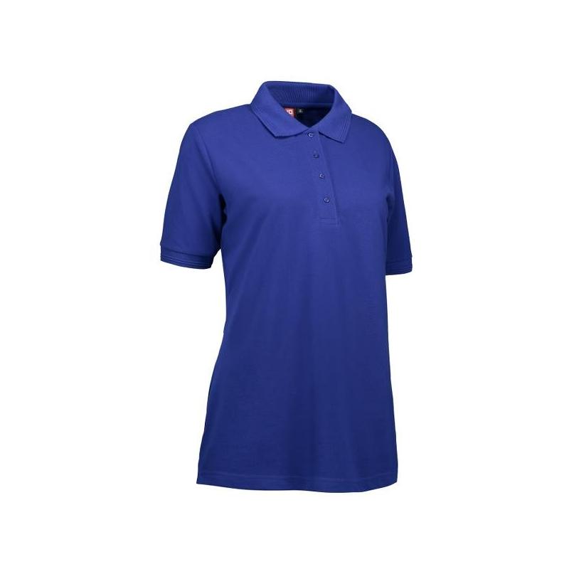 Heute im Angebot: PRO Wear Damen Poloshirt 321 von ID / Farbe: königsblau / 50% BAUMWOLLE 50% POLYESTER in der Region Roßlau