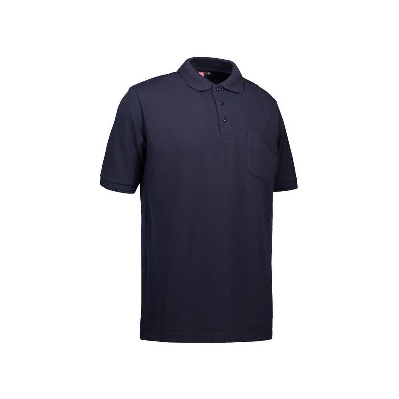 Heute im Angebot: PRO Wear Herren Poloshirt 320 von ID / Farbe: navy / 50% BAUMWOLLE 50% POLYESTER in der Region Rostock