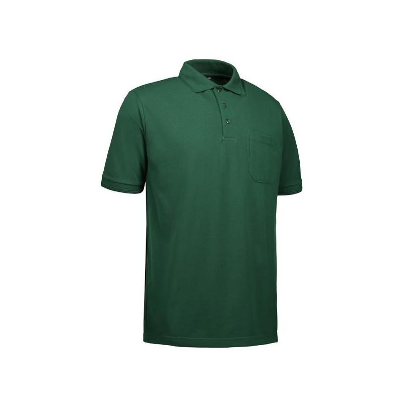 Heute im Angebot: PRO Wear Herren Poloshirt 320 von ID / Farbe: grün / 50% BAUMWOLLE 50% POLYESTER in der Region Potsdam Bornim
