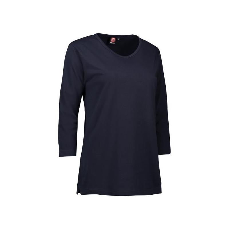 Heute im Angebot: PRO Wear Damen T-Shirt | 3/4-Arm 313 von ID / Farbe: navy / 60% BAUMWOLLE 40% POLYESTER in der Region Flensburg