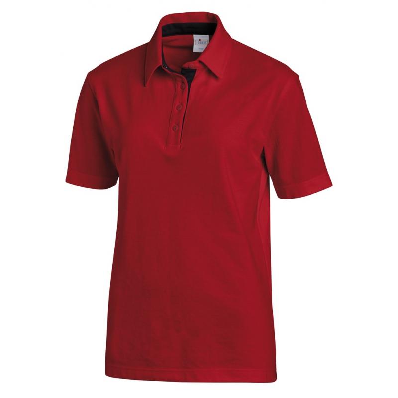 Heute im Angebot: Poloshirt 2637 von LEIBER / Farbe: rot-schwarz / 95 % Baumwolle 5 % Elasthan in der Region Wittenberg