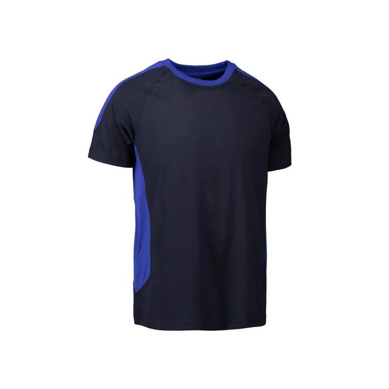 Heute im Angebot: PRO Wear T-Shirt | Kontrast 302 von ID / Farbe: navy / 60% BAUMWOLLE 40% POLYESTER in der Region Hanau