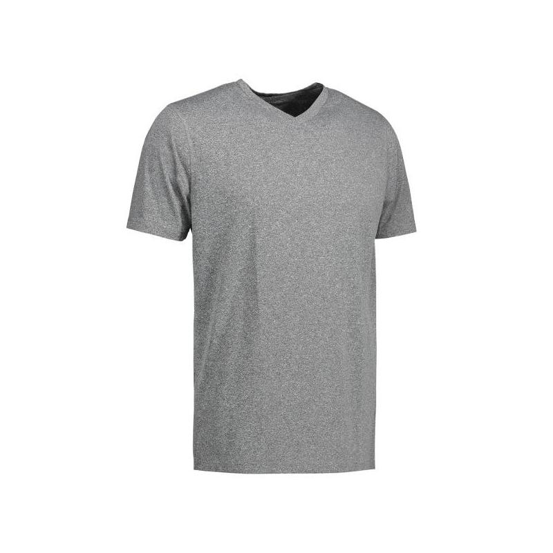 Heute im Angebot: YES Active Herren T-Shirt 2030 von ID / Farbe: grau / 100% POLYESTER in der Region Ketzin