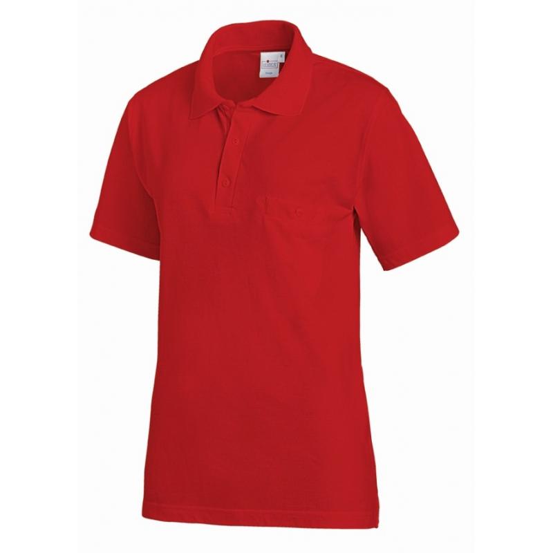 Heute im Angebot: Poloshirt 241 von LEIBER / Farbe: rot / 50% Baumwolle 50% Polyester in der Region Wesel