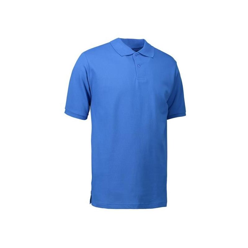 Heute im Angebot: YES Herren Poloshirt 2020 von ID / Farbe: azur / 100% POLYESTER in der Region Dorsten