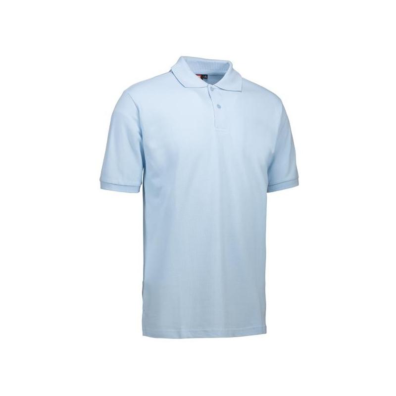 Heute im Angebot: YES Herren Poloshirt 2020 von ID / Farbe: hellblau / 100% POLYESTER in der Region Jessen