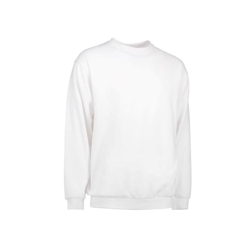 Heute im Angebot: Klassisches Herren Sweatshirt 600 von ID / Farbe: weiß / 70% BAUMWOLLE 30% POLYESTER in der Region Berlin Weißensee