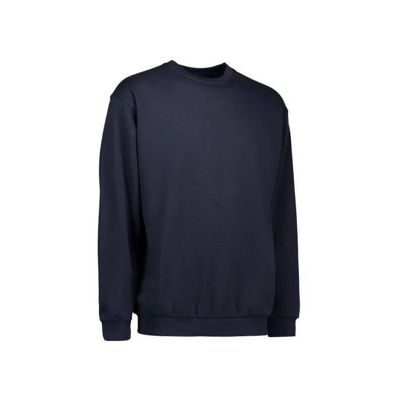 Heute im Angebot: Klassisches Herren Sweatshirt 600 von ID / Farbe: navy  / 70% BAUMWOLLE 30% POLYESTER in der Region Berlin Fennpfuhl