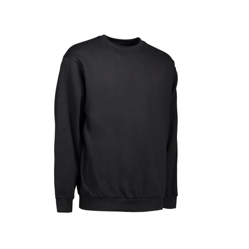 Heute im Angebot: Klassisches Herren Sweatshirt 600 von ID / Farbe: schwarz / 70% BAUMWOLLE 30% POLYESTER in der Region Wolfenbüttel