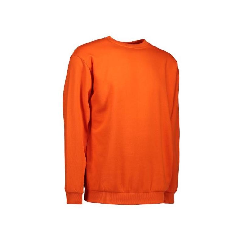Heute im Angebot: Klassisches Herren Sweatshirt 600 von ID / Farbe: orange / 70% BAUMWOLLE 30% POLYESTER in der Region Ludwigshafen 