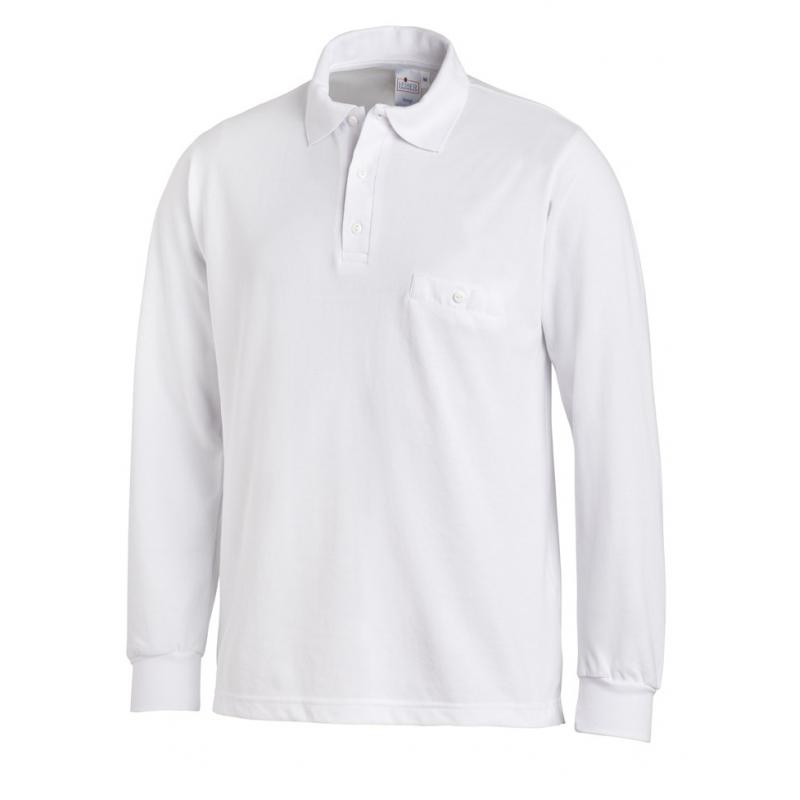 Heute im Angebot: Poloshirt 841 von LEIBER / Farbe: weiß / 50 % Baumwolle 50 % Polyester in der Region Osnabrück