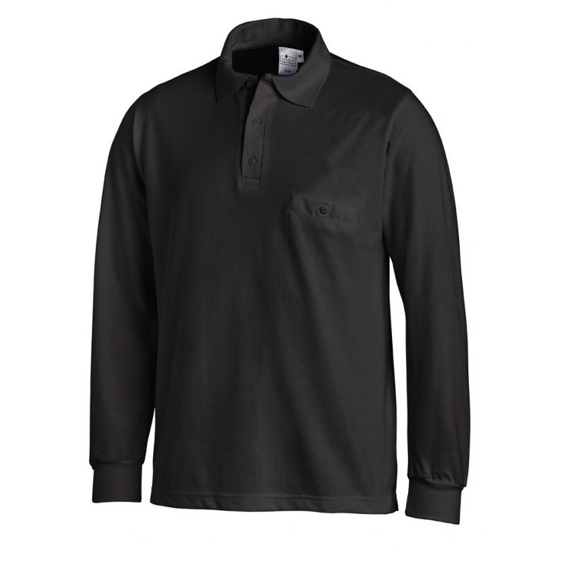 Heute im Angebot: Poloshirt 841 von LEIBER / Farbe: schwarz / 50 % Baumwolle 50 % Polyester in der Region Mönchengladbach