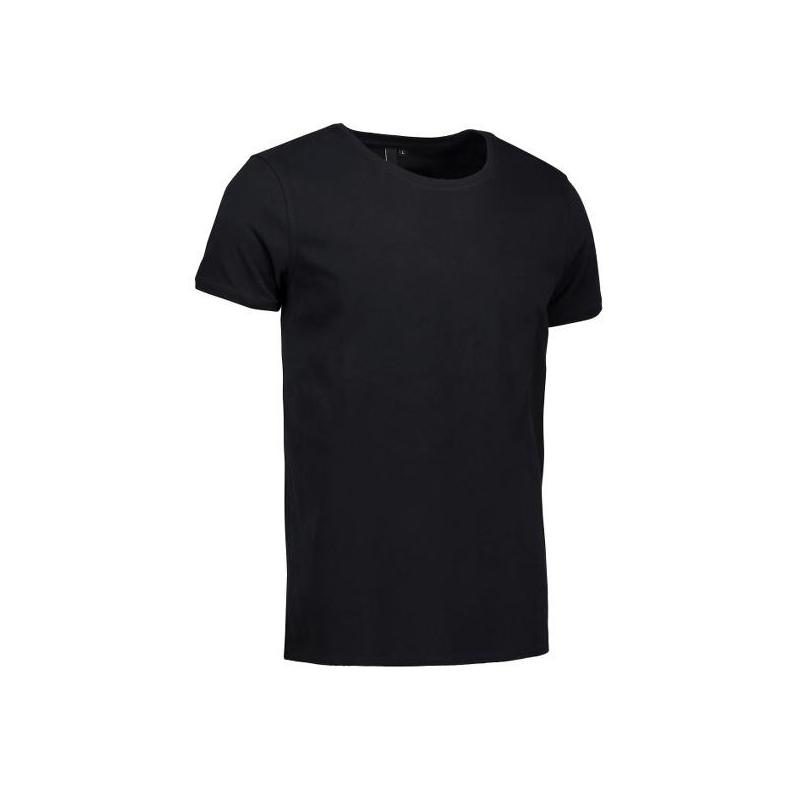 Heute im Angebot: CORE O-Neck Tee Herren T-Shirt 540 von ID / Farbe: schwarz / 100% BAUMWOLLE in der Region Senftenberg