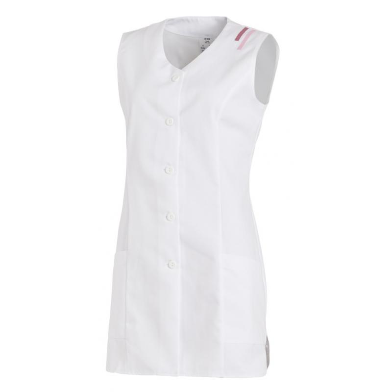 Heute im Angebot: Kasack ohne Arm 1246 von LEIBER / Farbe: weiß / 65 % Polyester 35 % Baumwolle in der Region Bocholt