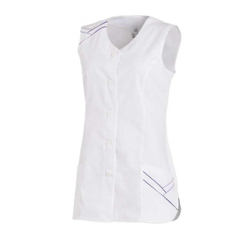 Heute im Angebot: Kasack ohne Arm 1247 von LEIBER / Farbe: weiß / 65 % Polyester 35 % Baumwolle in der Region Sindelfingen