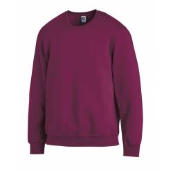 Unisex-Sweatshirt 882 von LEIBER / Farbe: beere / 50% Baumwolle 50% Polyester - | MEIN-KASACK.de | kasack | kasacks | ka