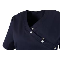 Damen -  Kasack 941 von BEB / Farbe: blue shadow / 50% Baumwolle 50% Polyester - | MEIN-KASACK.de | kasack | kasacks | k