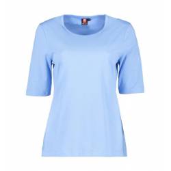 PRO Wear Damen T-Shirt 315 von ID / Farbe: hellblau / 60% BAUMWOLLE 40% POLYESTER - | MEIN-KASACK.de | kasack | kasacks