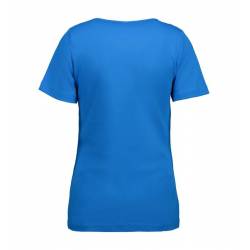 Interlock Damen T-Shirt | V-Ausschnitt | 506 von ID / Farbe: türkis / 100% BAUMWOLLE - | MEIN-KASACK.de | kasack | kasac