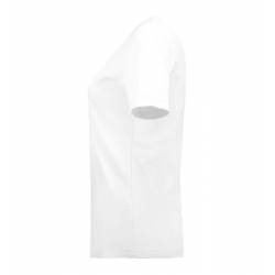 Interlock Damen T-Shirt | V-Ausschnitt | 506 von ID / Farbe: weiß / 100% BAUMWOLLE - | MEIN-KASACK.de | kasack | kasacks