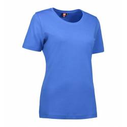 Interlock Damen T-Shirt | Rund-Ausschnitt | 508 von ID / Farbe: azur / 100% BAUMWOLLE - | MEIN-KASACK.de | kasack | kasa
