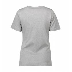 Interlock Damen T-Shirt | Rund-Ausschnitt | 508 von ID / Farbe: grau / 100% BAUMWOLLE - | MEIN-KASACK.de | kasack | kasa