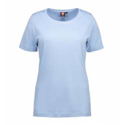 Interlock Damen T-Shirt | Rund-Ausschnitt | 508 von ID / Farbe: hellblau / 100% BAUMWOLLE - | MEIN-KASACK.de | kasack | 
