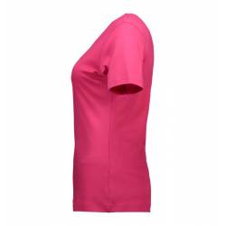 Interlock Damen T-Shirt | Rund-Ausschnitt | 508 von ID / Farbe: pink / 100% BAUMWOLLE - | MEIN-KASACK.de | kasack | kasa