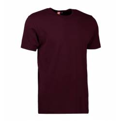 Interlock Herren T-Shirt | Rund-Ausschnitt | 0517 von ID / Farbe: bordeaux / 100% BAUMWOLLE - | MEIN-KASACK.de | kasack 