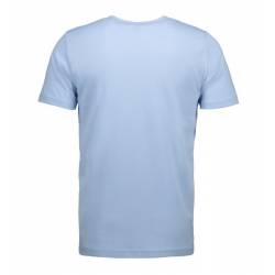 Interlock Herren T-Shirt | Rund-Ausschnitt | 0517 von ID / Farbe: hellblau / 100% BAUMWOLLE - | MEIN-KASACK.de | kasack 