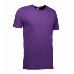 Interlock Herren T-Shirt | Rund-Ausschnitt | 0517 von ID / Farbe: lila / 100% BAUMWOLLE - | MEIN-KASACK.de | kasack | ka