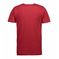 Interlock Herren T-Shirt | Rund-Ausschnitt | 0517 von ID / Farbe: rot / 100% BAUMWOLLE - | MEIN-KASACK.de | kasack | kas